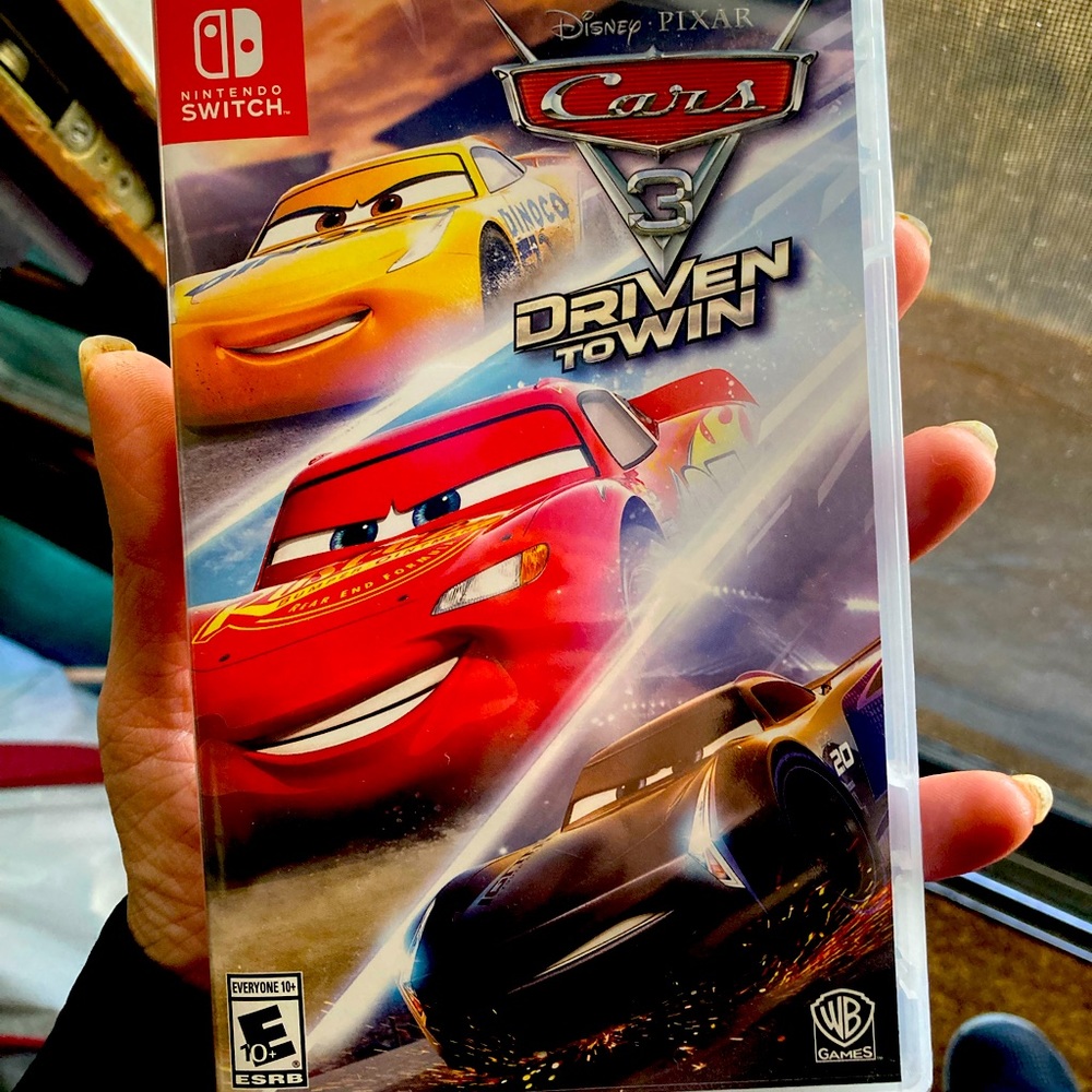 CARS Driven to Win Game Nintendo Switch NWT